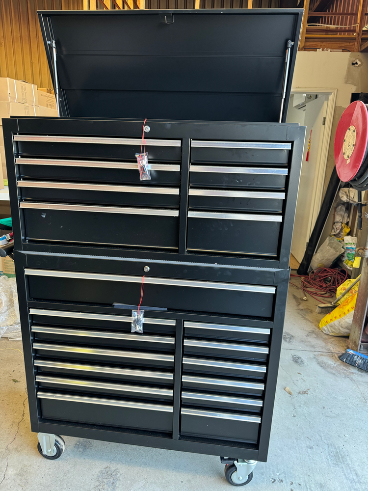 COMBO DEAL - 42'' 21-DRAWER ROLLER CABINET TOOLBOX