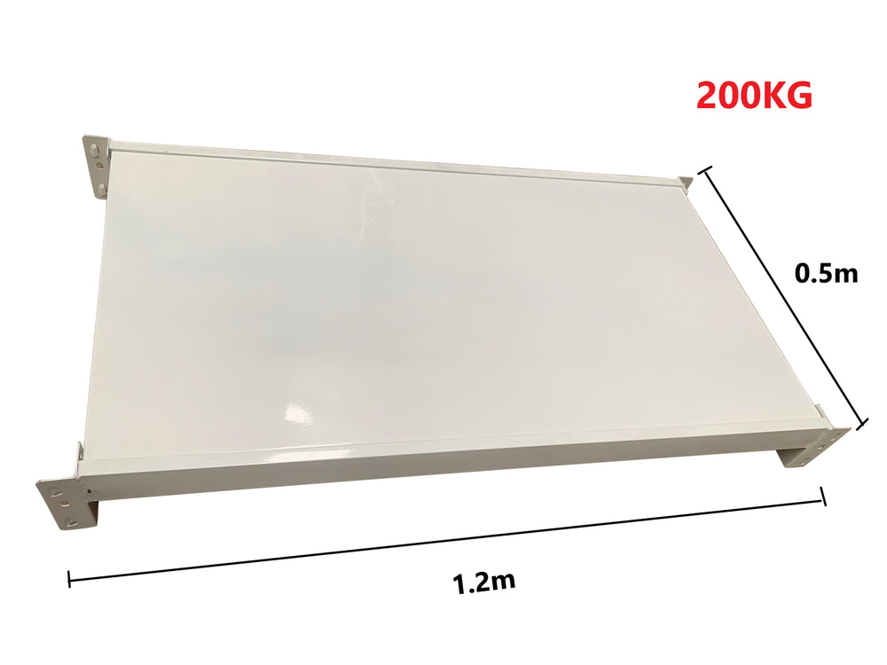 Extra Shelf 1.2m(w) x 0.5m Depth For 800kg Shelving White