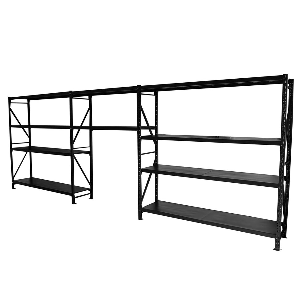 5.2m(W) x 2.4m(H) x 0.5m(D) 1600KG Connecting Shelving