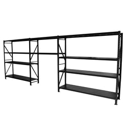 5.2m(W) x 1.8m(H) x 0.6m(D) 2500KG Connecting Shelving