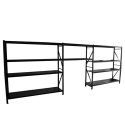 5.2m(W) x 2.0m(H) x 0.6m(D) 2500KG Connecting Shelving