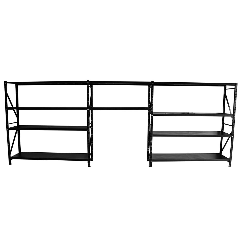 5.2m(W) x 2.4m(H) x 0.5m(D) 1600KG Connecting Shelving