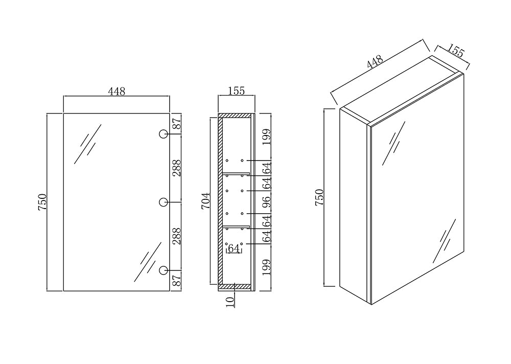 PVC Cabinet - MC-63045