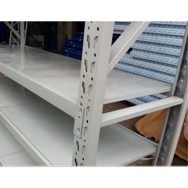 1.2m(W) x 2.4m(H) x 0.5m(D) Metal Shelving 800KG White