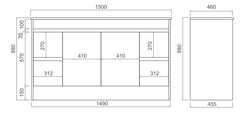 PVC Cabinet - CB-46150