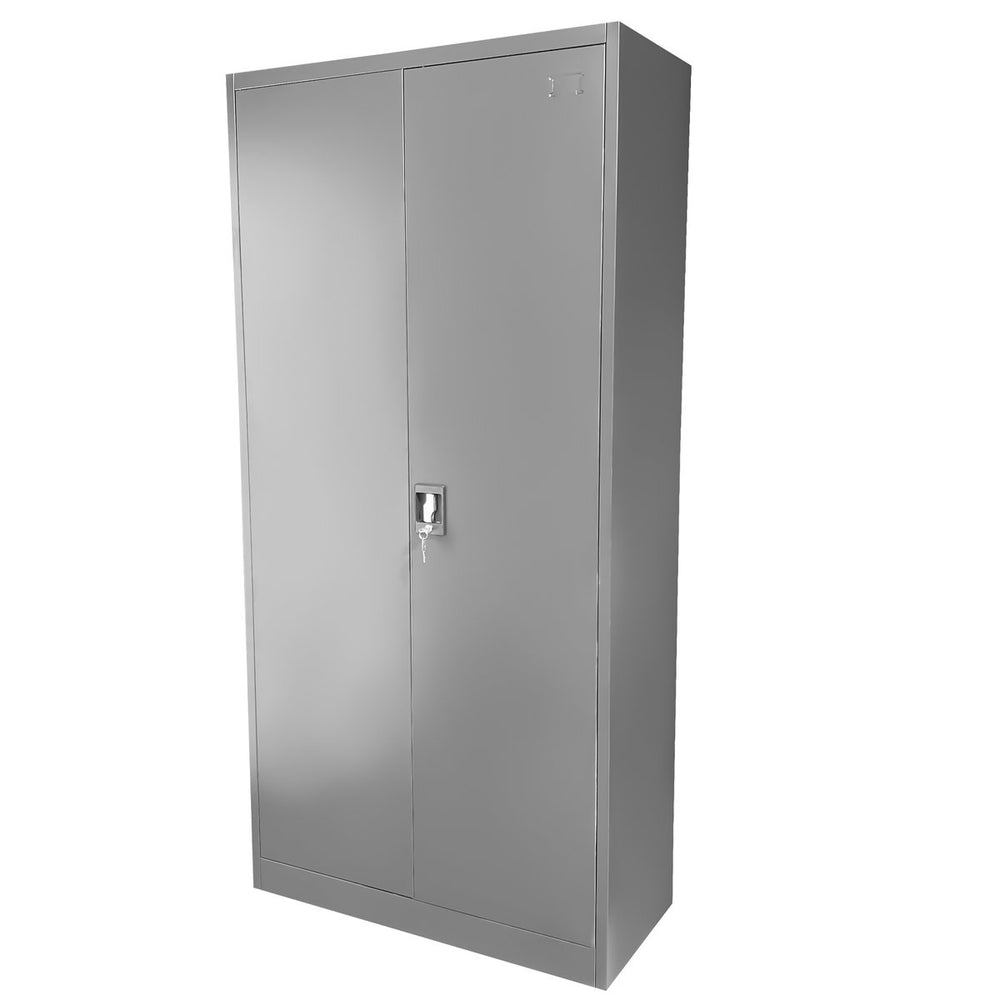 2 Doors Steel Storage Cabinet Lockable Cupboard