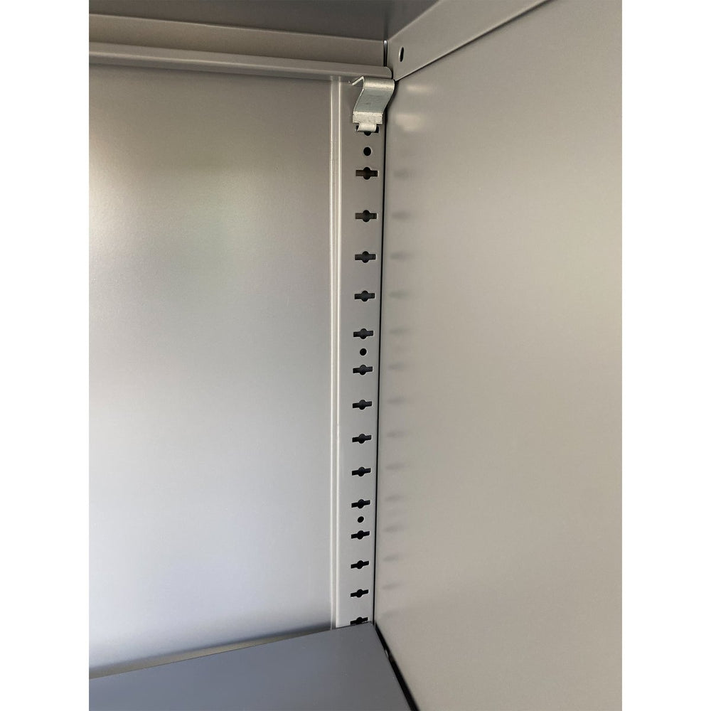 2 Doors Steel Storage Cabinet Lockable Cupboard