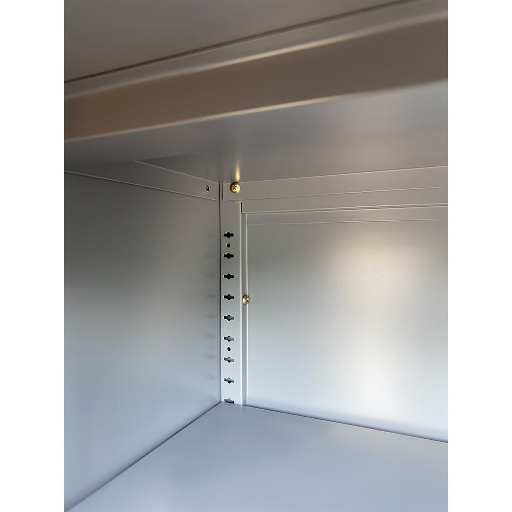 2 Doors Steel Storage Cabinet Lockable Cupboard